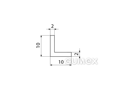 SILIKONPROFILE L-FORM